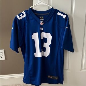 Nike Royal Blue New York Giants Beckham Jersey